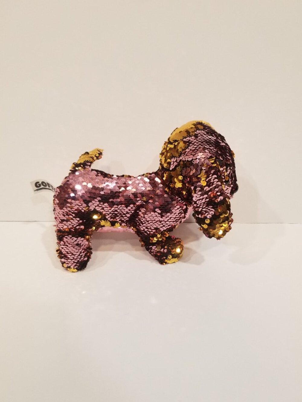 ๐Goffa Flip Sequins Plush Dog, EUC ๐$5 or 5 for $10๐ - Picture 3 of 13